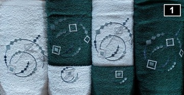 НАБОР ПОЛОТЕНЦЕВ ИЗ 6 ШТ. НАСЫЩЕННЫХ ЦВЕТОВ!