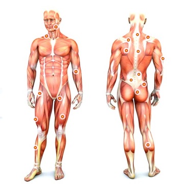 MASSAGE GUN MASAŻER 5 POZIOMÓW + 6 KOŃCÓWEK