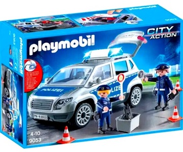 PLAYMOBIL 9053 Policja samochód policyjny światła dźwięk