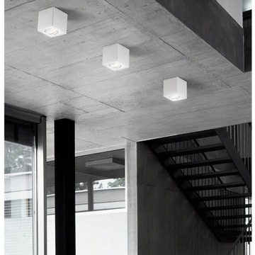 Квадратная галогенная точечная светодиодная трубка поверхностного монтажа GU10 SuperLED