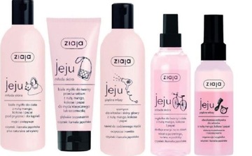 ZIAJA PAKIET JEJU TWARZ CIAŁO WŁOSY Z MANGO 5SZT
