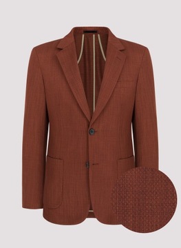 PAKO LORENTE 58 красный однобортный мужской пиджак