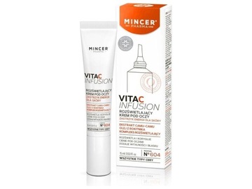 Mincer Pharma Vita C Infusion Krem rozświetlający pod oczy nr 604 15ml