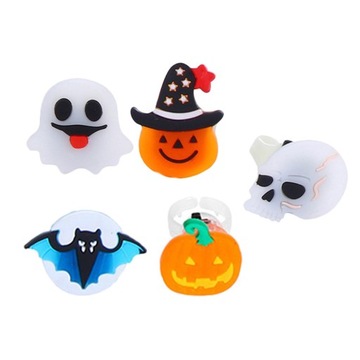 PIERŚCIONKI NA PALCACH DLA DZIECI ZABAWKI NA HALLOWEEN WZÓR DYNIA