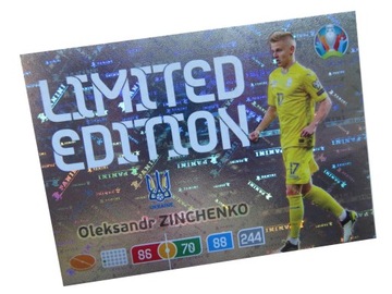 PANINI EURO 2020 KARTA LIMITED ZINCHENKO