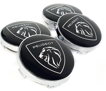 PEUGEOT DEKIELKI KAPSLE DO FELG DEZENT 60mm/56mm