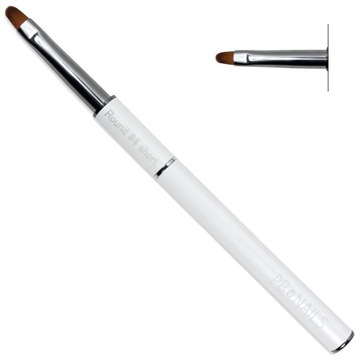 Pędzel do żelu Gel Brush Round #4 Short