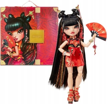 LILY CHENG LALKA ROK TYGRYSA 2 STROJE RAINBOW HIGH