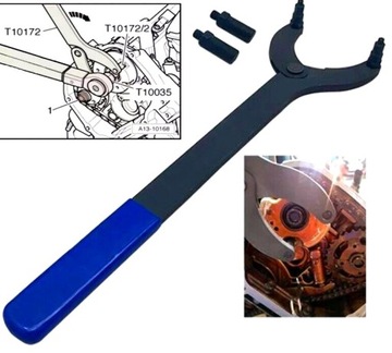 KLUCZ DO BLOKOWANIA KOŁA PASOWEGO WAŁU KORBOWEGO VAG VW AUDI SKODA SEAT