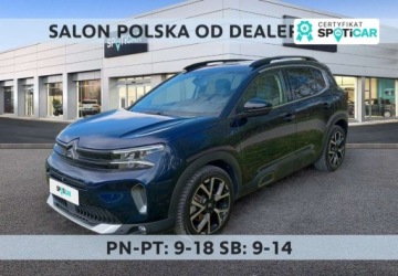 Citroen C5 Aircross SUV Plug-In Facelifting 1.6 PureTech Plug-In 225KM 2023 Citroen C5 Aircross 1.6 PHEV 225 Max EAT8 SalonPL Bogaty FV23 Kredyt0 Leas