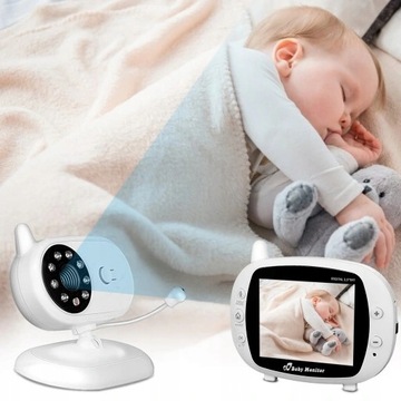 elektroniczna niania kamera monitor oddechu FullHD