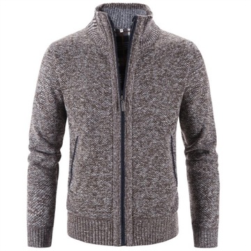 SWETER MĘSKI ROZPINANY NA ZAMEK KLASYK M-3XL