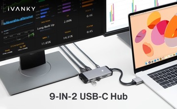 Док-станция iVanky для Macbook Pro Air 9in1