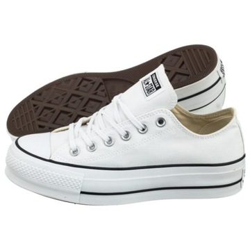 Buty Trampki Damskie Converse CT All Star Lift OX 560251C Białe