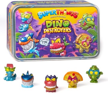 SUPERTHINGS THINGS zing Dino Destroyers Tin puszka