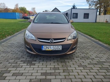 Opel Astra J Hatchback 5d Facelifting 1.6 Twinport ECOTEC 115KM 2014 Opel Astra 1.6 115KM Benzyna LPG Salon Polska Raty, zdjęcie 5