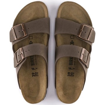 Klapki męskie profilowane Birkenstock Arizona BIRKO FLOR LEKKIE NA LATO