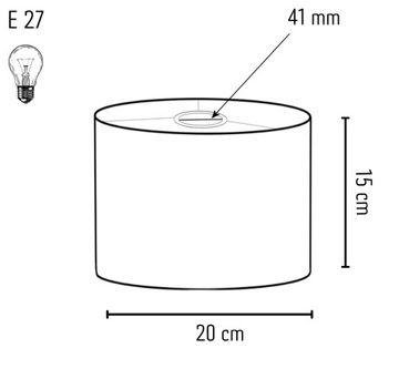 абажур для подвесного, стоячего, настенного светильника, джутовый бохо, E27/E14 LED
