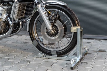 Mocowanie koła przedniego do przyczepki do garażu motocykl 14-21 cali ocynk