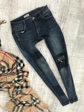 MARILYN SKINNY jeans rurki spodnie ___34/36 XS S