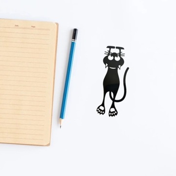 ZAKŁADKA DO KSIĄŻKI KOT KOTEK CZARNY