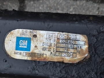 ORIGINÁLNÍ TOVÁRNÍ ZAŘÍZENÍ(HÁK) TÁŽNÝ 9162988 OPEL SIGNUM