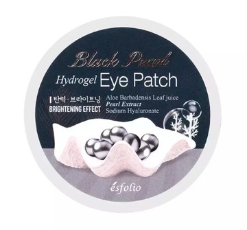 ESFOLIO BLACK PEARL HYDROŻELOWE PŁATKI POD OCZY 60szt.