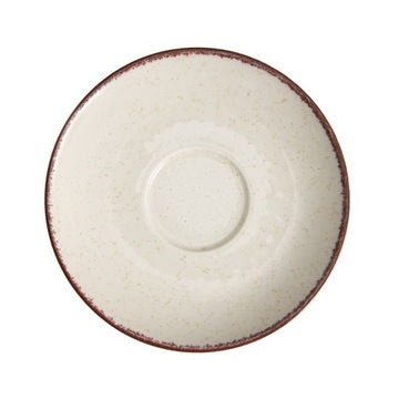 Крафтовое блюдце 14,5 см бежевый AMBITION