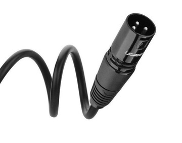 UGREEN XLR кабельная розетка 2 м с металлическими вилками