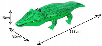 Intex 58546 Надувной крокодил-аллигатор для плавания