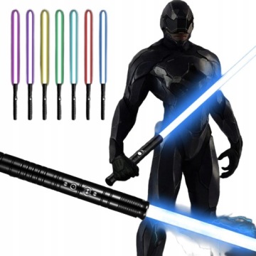 Miecz Świetlny USB Акумуляторний Метал Лазер Sword З 7 Кольорами