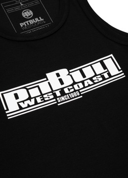 Męski Tank Top Koszulka Pitbull Rib Classic Boxing Bezrękawnik Podkoszulek