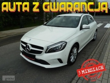 Mercedes Klasa A W176 Hatchback 5d Facelifting 160 102KM 2017 Mercedes-Benz Klasa A Mercedes-Benz Klasa A W176 160 BIALA PERLAXENONYLedy