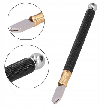 NÓŻ NOŻYK OLEJOWY DO CIĘCIA SZKŁA LUSTER DIAMENT