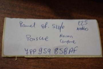 IDEÁLNÍ PANEL ŘÍZENÍ SKEL PORSCHE MACAN CAYENNE 9Y 1