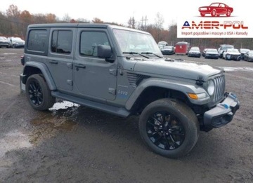 Jeep Wrangler IV 2022 Jeep Wrangler 4XE Unlimited Sahara 2022 2.0L 2.0 Hybryda 270KM