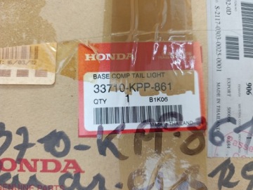 HONDA CBR 125 JC34 JC39 ЗАДНИЙ ФОНАРЬ