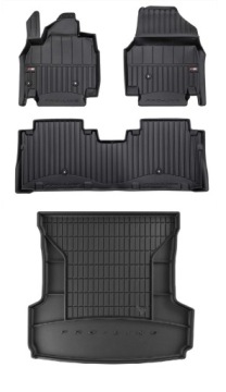 Set 3D gumové rohože Kia EV9 od 2023- z