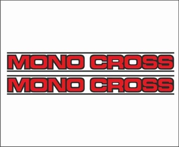 Mono Cross naklejki na wahacz