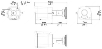 IP-КАМЕРА IPC2122LB-AF28WK-G-BLACK Wi-Fi — 1080p 2