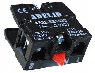 STYK BAZOWY ROZWIERNY NC XB2 BBE102 CZERWONY