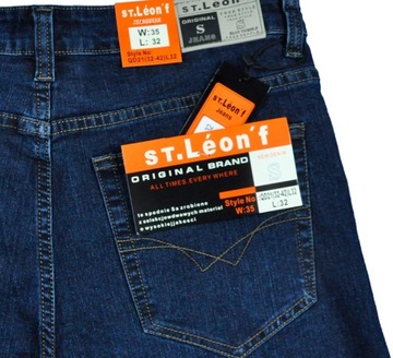 Męskie spodnie jeans ST.Leon'f QD21 pas 94 cm 36/36