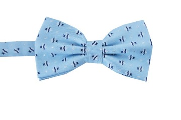 RYBKI Mucha męska r.uniwer 10-100lat BŁĘKITNA