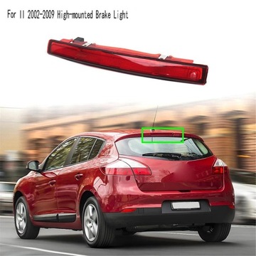 LAMPA LED BRZDY GRAND SCENIC II MK2 2002-2009 ČERVENÁ