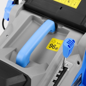 ЭЛЕКТРИЧЕСКАЯ ГАЗОНОКОСИЛКА 2600ВТ KANWOD МОЩНАЯ, МАНЕВРЕННАЯ, МАНЕВРЕННАЯ КОРЗИНА 42 Л