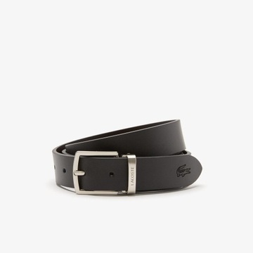 Lacoste Pasek męski zestaw/ Men's belt set Lacoste BLACK/GREY.