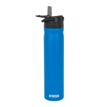 Bidon sportowy TB583 z Rurką Niebieski Z Uchwytem