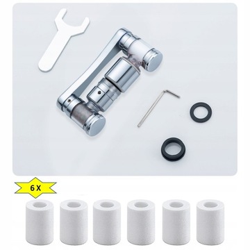 МЕТАЛЛИЧЕСКИЙ АЭРАТОР ДЛЯ КРАНА АЭРЛЯТОР С ФИЛЬТРОМ