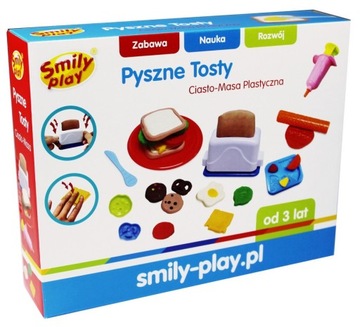 CIASTO MASA PLASTYCZNA TOSTER TOSTY 3+ PREZENT NA MIKOŁAJKI NA ŚWIĘTA