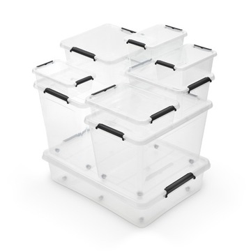 SimpleStore 1432 прозрачный контейнер с крышкой